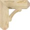 Ekena Millwork Legacy Craftsman Rough Sawn Bracket, Douglas Fir, 4"W x 14"D x 14"H BKT04X14X14LEC04RDF - alternate 4